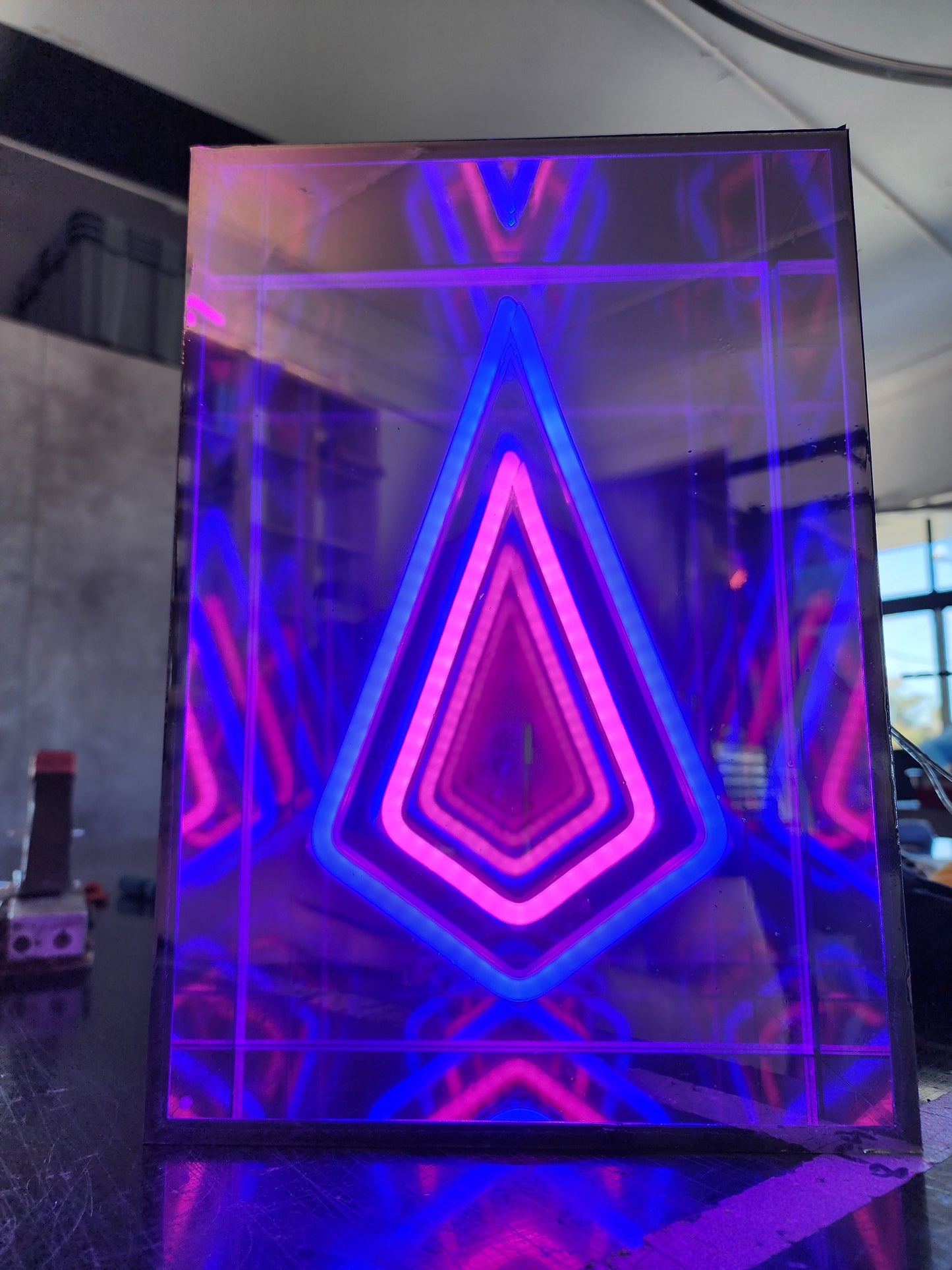 Water Element Infinity Mirror