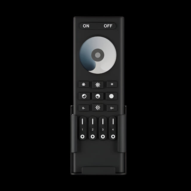 DIM-B 4 Zone Dimming Remote Black
