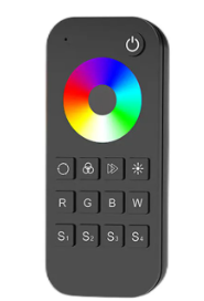 Skydance RT9 4 Zone RGB / RGBW Remote