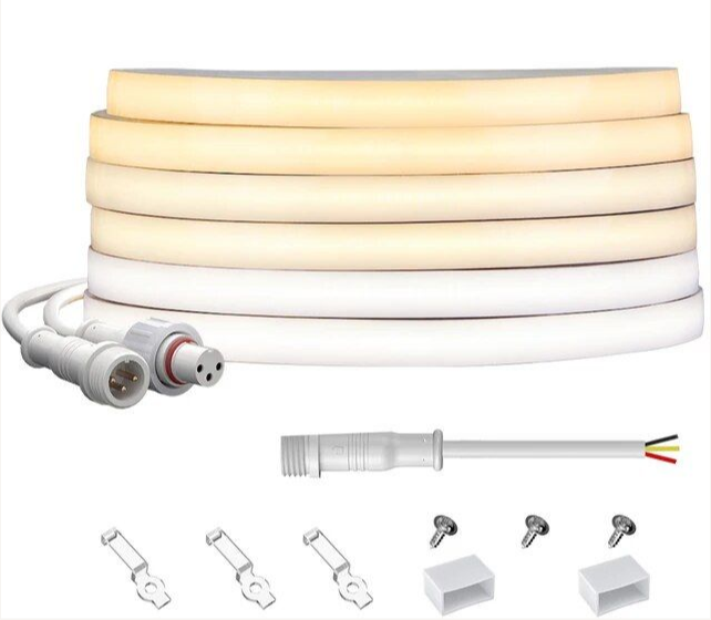 COB LED Strip CCT 24vDC FOB RA90 640LEDs/m IP68 5m/Roll