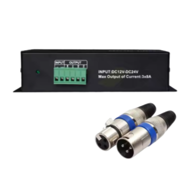 LTECH DMX512 3CH Decoder 12V-24V 8A