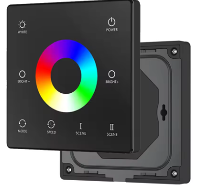 Wall Mounted Touch Panel Remote CCT/RGB/RGBW/Dim Controller