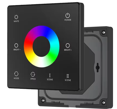 Wall Mounted Touch Panel Remote CCT/RGB/RGBW/Dim Controller