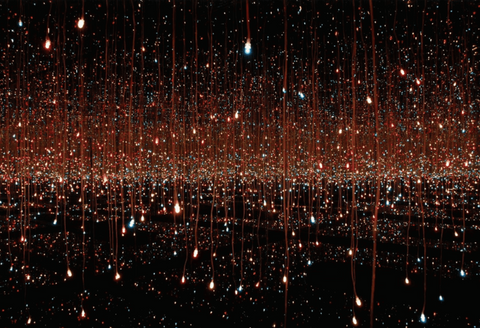 Exploring Yayoi Kusama's "Fireflies on Water"