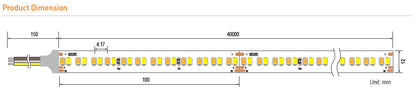 40m Long Run CCT LED Strip 48v