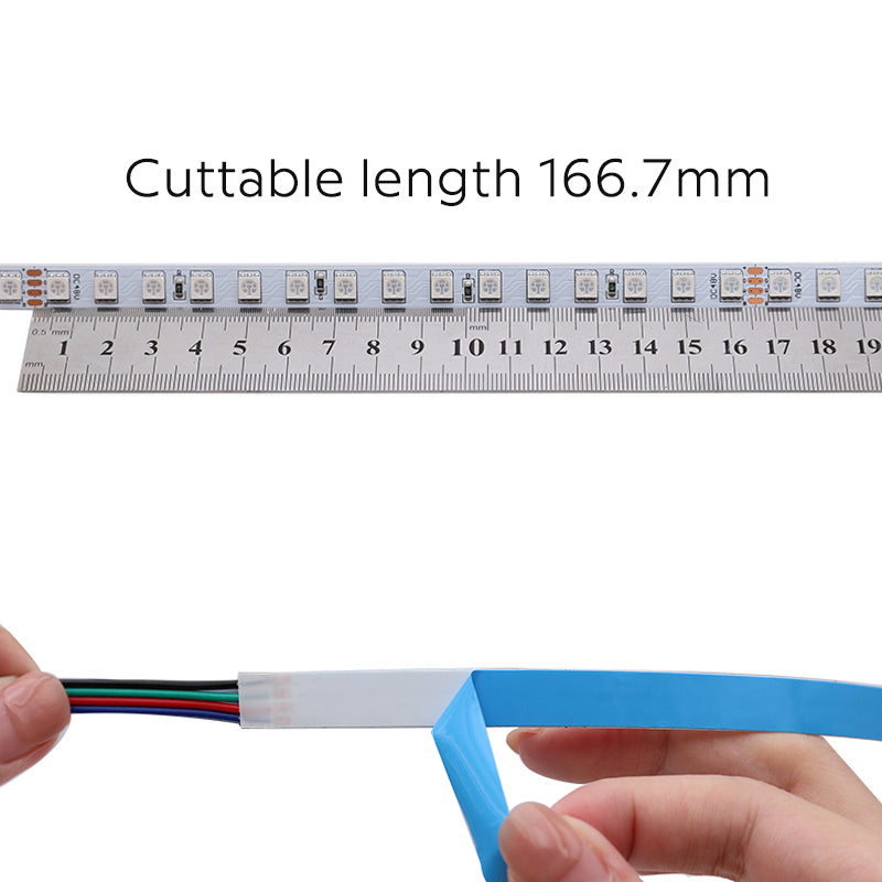 20m Long Run RGB LED Strip 48v
