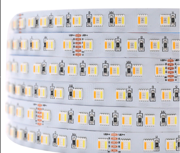 30m RGBWW LED Strip – Full Colour + Tunable White 48V