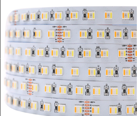 30m RGBWW LED Strip – Full Colour + Tunable White 48V