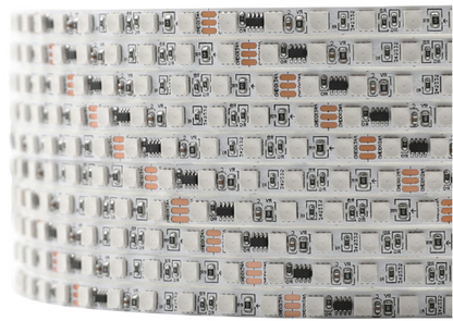 10m Ultra-slim 5mm RGB pixel strip for tight installs with dynamic programmable effects