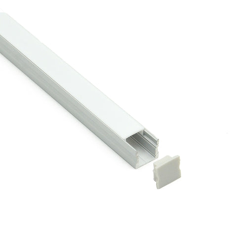 EX004-2m Aluminium Profile with diffuser